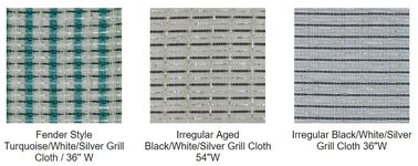 Cabinet Grill Cloth Brown/Black Basket Weave, 59&quot; Width grill cloth fabric DIY repair speaker supplier