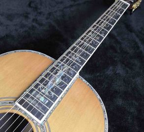 39 inch 00045 Acoustic guitar abalone with Super luxury acoustic guitar with pickup 301 FREE SHIPPING supplier