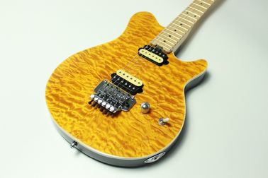 Ernie Ball Music man AXis eletric guitar AAAAA grade quilted maple top floyd rose bridge supplier