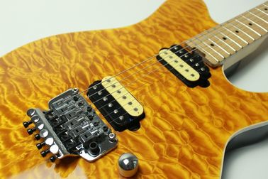 Ernie Ball Music man AXis eletric guitar AAAAA grade quilted maple top floyd rose bridge supplier