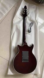 BM01 Brian May wine Red Guitar Black Pickguard 3 pickups Tremolo Bridge 24 Frets custom made Electric Guitars supplier