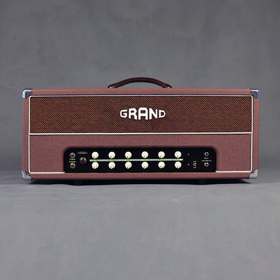 Tube Guitar Amplifier Head in Brown Black 100W 4-band Separate EQ controls (Treble,Mid,Bass,Presence) supplier