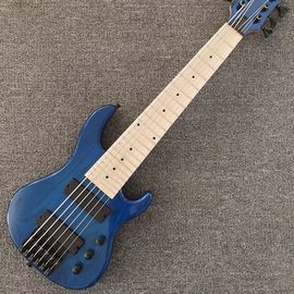 2019 New Mini 6 strings ukelele bass guitar, light blue Top and Back,Maple Fingerboard supplier