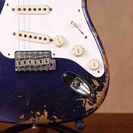 Electric guitar,handmade 6 stings telecast guitar st electric Guitar relics style supplier