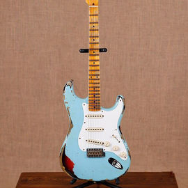 Electric guitar,handmade 6 stings telecast guitar st electric Guitar relics style supplier