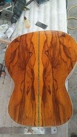 AAA quality new custom guitars OM body african sanders wood solid acoustic electric guitar supplier