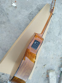 Koa Grand Auditorium jumbo 12 string armrest bevelled cutway presys 301EQ 12 Strings acoustic electric guitar supplier