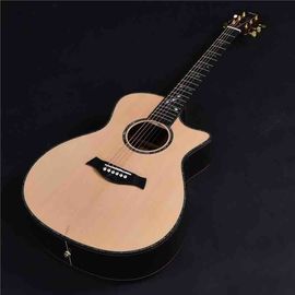 Full solid wood Customized solid spruce top acoustic guitar solid rosewood back and side 916 guitar supplier