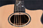 Full solid wood Customized solid spruce top acoustic guitar solid rosewood back and side 916 guitar supplier