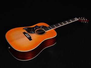 Full solid wood 41 inch hummingbirds acoustic guitar, solid spruce top, solid mahogany back and side Acoustic Guitar supplier