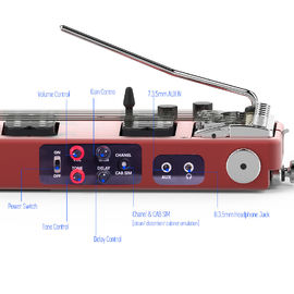 Unique Design Patented Grand Headless Electric Guitar Double Hummbucker Built-in Guitar Effect Ebony Fingerboard and bag supplier