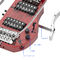 Unique Design Patented Grand Headless Electric Guitar Double Hummbucker Built-in Guitar Effect Ebony Fingerboard and bag supplier
