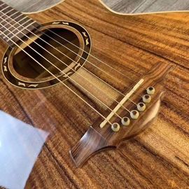 41 inch All solid koa wood Acoustic Guitar,New arrival Solid KOA Guitar,hand made koa supplier