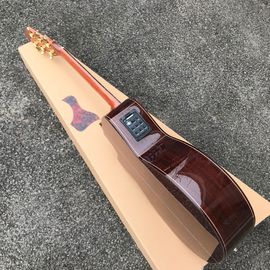 OEM CUSTOM 916n classic acoustic guitar, Guitarra acustica,Cutaway solid Spruce top Guitar,Abalone inlays supplier