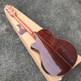 OEM CUSTOM 916n classic acoustic guitar, Guitarra acustica,Cutaway solid Spruce top Guitar,Abalone inlays supplier