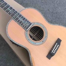 OEM 39 inches custom guitar, OOO size, Acoustic Guitar,Guitarra acustica ,Aablone inalys,solid cedar top supplier