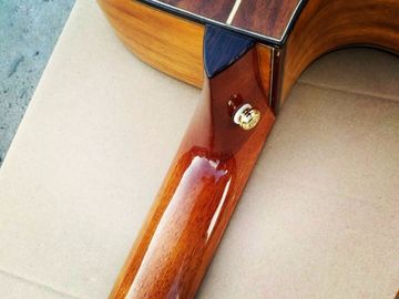 Custom shop guitar simulator sound single cut AAA koa acoustic electric guitar nice folk guitar supplier