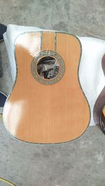 AAAA all solid coco bolo acoustic guitar custom D body shape top quality OEM grand acoustic guitar supplier