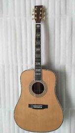 AAAA all solid coco bolo acoustic guitar custom D body shape top quality OEM grand acoustic guitar supplier