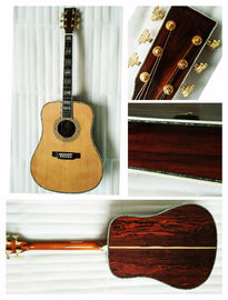 AAAA all solid coco bolo acoustic guitar custom D body shape top quality OEM grand acoustic guitar supplier