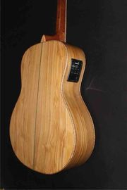 AAAA all Solid imported olive wood OM body custom guitar acoustic electric guitar supplier