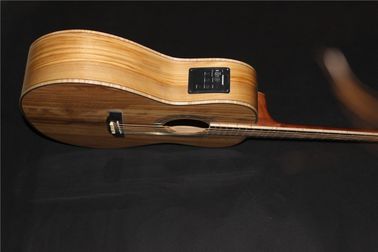 AAAA all Solid imported olive wood OM body custom guitar acoustic electric guitar supplier