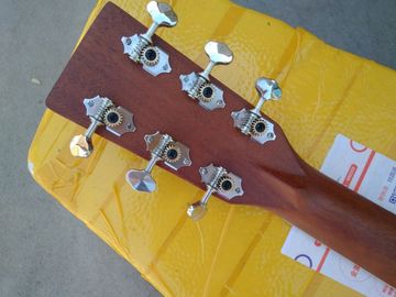 AAAA pine wood all Solid OM body style guitara 14 frets imported wood custom solid acoustic electric guitar supplier