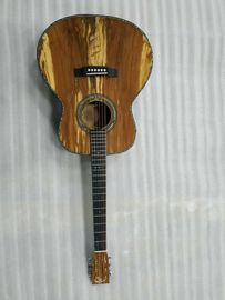 AAAA handmade all Solid apple wood guitars OM body guitar imported wood soundhole EQ acoustic electric guitar supplier