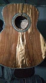 AAAA handmade all Solid apple wood guitars OM body guitar imported wood soundhole EQ acoustic electric guitar supplier