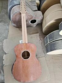 AAAA all Solid 12 strings customize guitara 12 string OM all solid mahogany wood acoustic electric guitar supplier