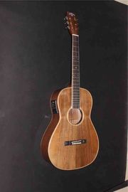 AAAAA fully Solid walnut wood handmade OOO28K body style 12 frets guitar acoustic electric guitar supplier