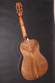 AAAAA fully Solid walnut wood handmade OOO28K body style 12 frets guitar acoustic electric guitar supplier