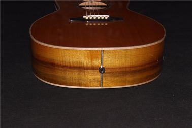 AAAAA all solid OO body guitar custom Solid OO acoustic guitar 14 frets acoustic electric guitar supplier