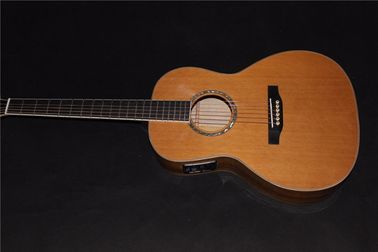 AAAAA all solid OO body guitar custom Solid OO acoustic guitar 14 frets acoustic electric guitar supplier