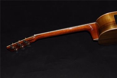 AAAAA all solid OO body guitar custom Solid OO acoustic guitar 14 frets acoustic electric guitar supplier