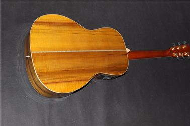 AAAAA all solid OO body guitar custom Solid OO acoustic guitar 14 frets acoustic electric guitar supplier