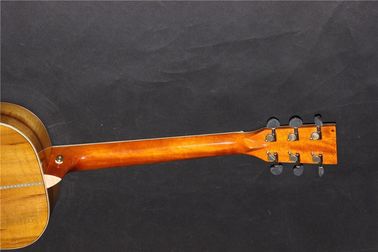 AAAAA all solid OO body guitar custom Solid OO acoustic guitar 14 frets acoustic electric guitar supplier
