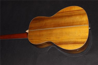 AAAAA all solid OO body guitar custom Solid OO acoustic guitar 14 frets acoustic electric guitar supplier
