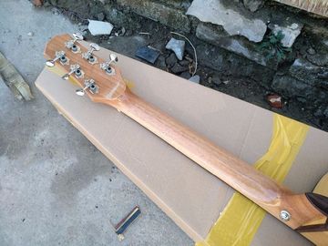 AAAA handmade all Solid single cut guitara 14 frets imported wood armrest GA acoustic electric guitar supplier