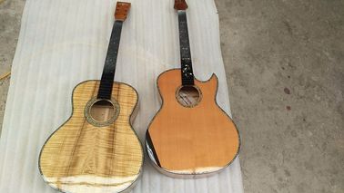AAAA all Solid cutaway body style guitara 14 frets imported wood arm rest acoustic electric guitar supplier