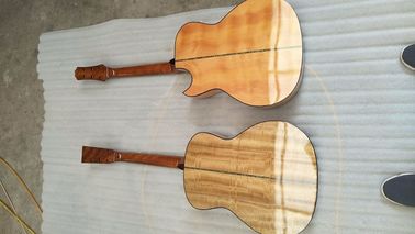 AAAA all Solid cutaway body style guitara 14 frets imported wood arm rest acoustic electric guitar supplier