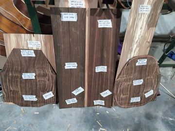 AAAA handmade all Solid ebony wood single cut guitar 14 frets imported wood armrest GA acoustic electric guitar supplier