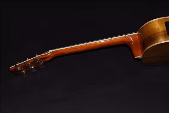 AAAAA all solid OO body guitar custom Solid OO acoustic guitar 14 frets acoustic electric guitar supplier