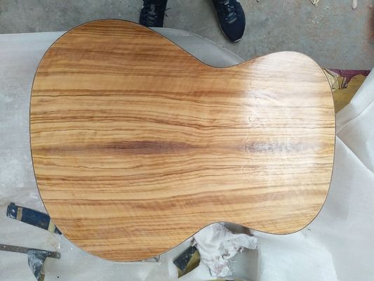 AAAA all Solid custom olive wood OM style custom guitar Gotoh tuner peg acoustic electric guitar supplier