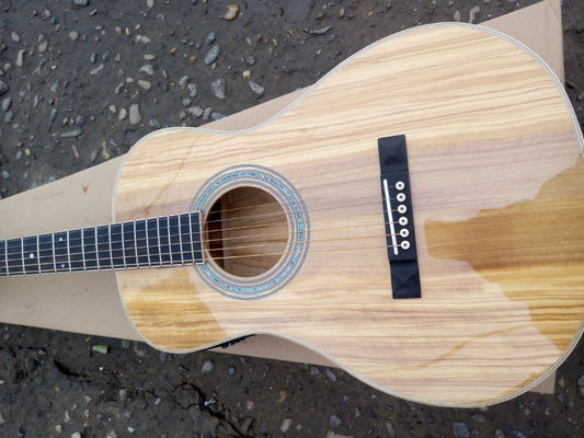 AAAA all Solid imported olive wood OOO28K style custom guitar acoustic electric guitar supplier