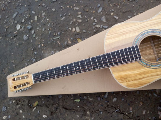AAAA all Solid imported olive wood OOO28K style custom guitar acoustic electric guitar supplier
