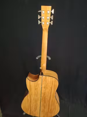 AAAA custom guitar all solid imported Olive wood Ryans style guitar customize handmade acoustic guitar supplier
