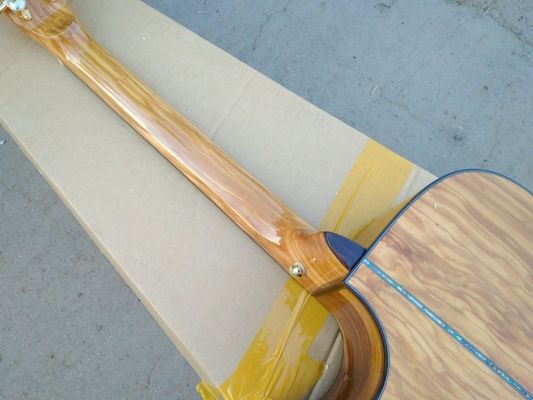 AAAA custom guitar all solid imported Olive wood Ryans style guitar customize handmade acoustic guitar supplier