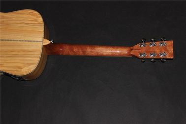 AAAA all Solid imported olive wood OM body custom guitar acoustic electric guitar supplier