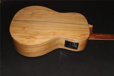 AAAA all Solid imported olive wood OM body custom guitar acoustic electric guitar supplier